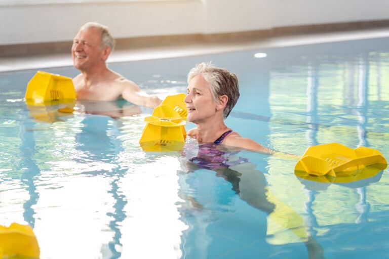 elderly people Swimming  Home Care Assistance San Diego CA
